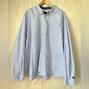 CODY JAMES MEN'S BASIC TWILL LONG SLEEVE BUTTON-DOWN PERFORMANCE WESTERN SHIRT